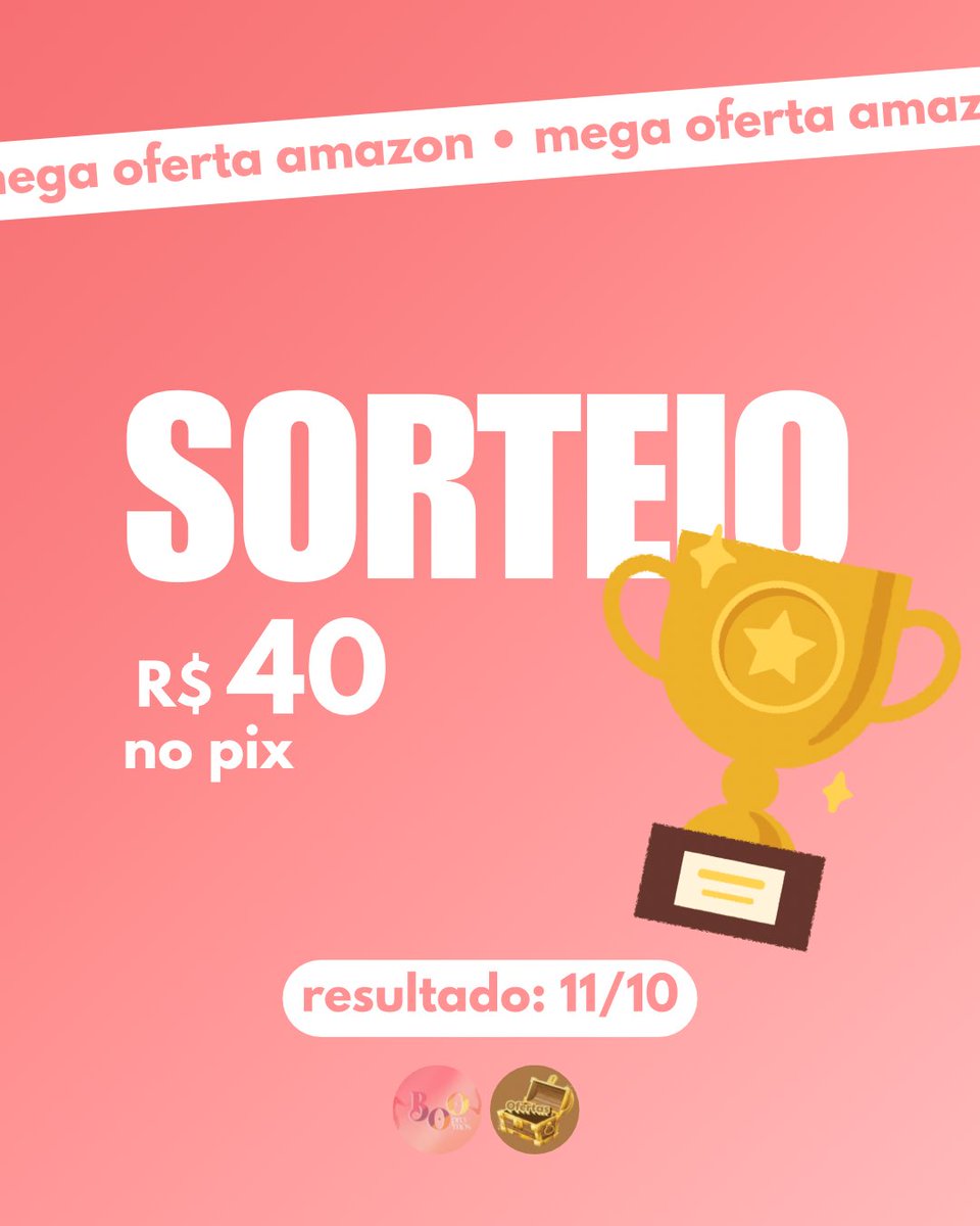 boopromoss's tweet photo. 🤩 SORTEIO EM PARCERIA 

🏆 Valendo R$ 40 no pix 

📍 Regras:
— Seguir @boopromoss e @baudasofertas_ 
— Dar RT nesse post (sem citar)
— Comentar que está participando 

📆 Resultado dia 11/10 https://t.co/pgYlAg7l42