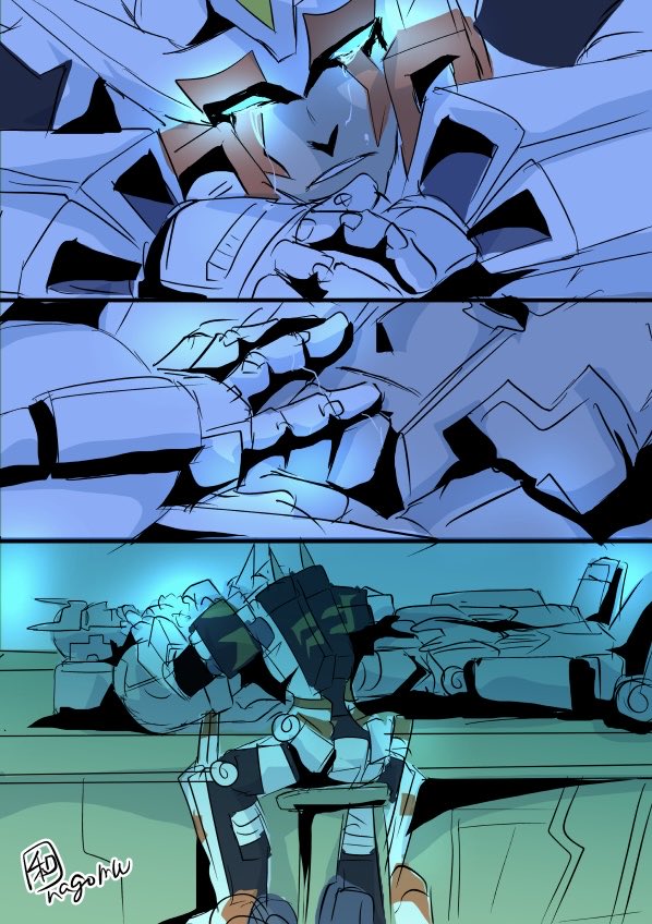 nagoTF07's tweet photo. I had been adventuring in a world hand in hand with you, but now I have to fight alone.
#maccadam #dratchet https://t.co/hpwG9Tx5kF