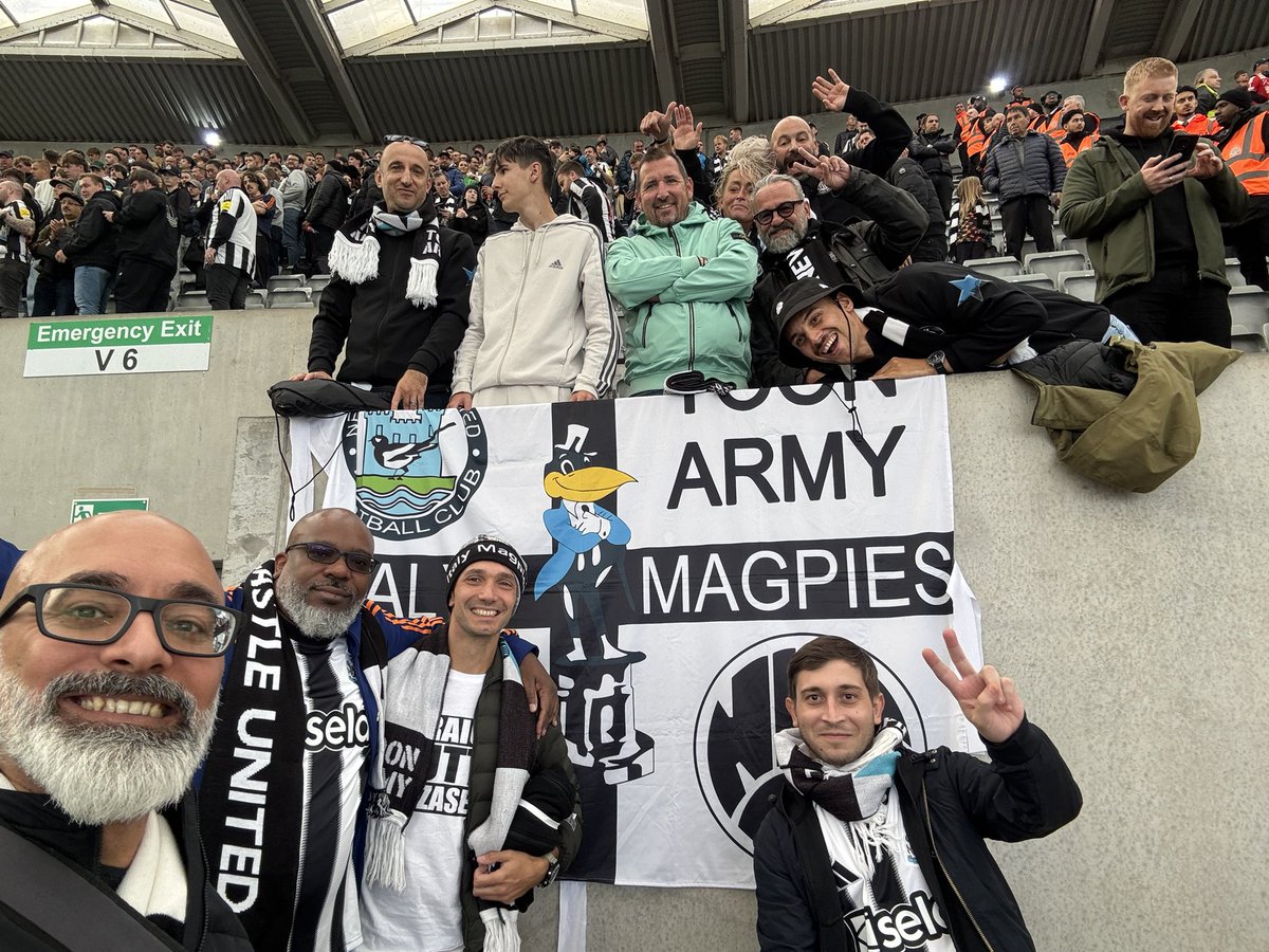 A great day from A to Z.
Thanks to the supporters liaison team for your amazing support and dedication.
Upwards and onwards.
#NUFC