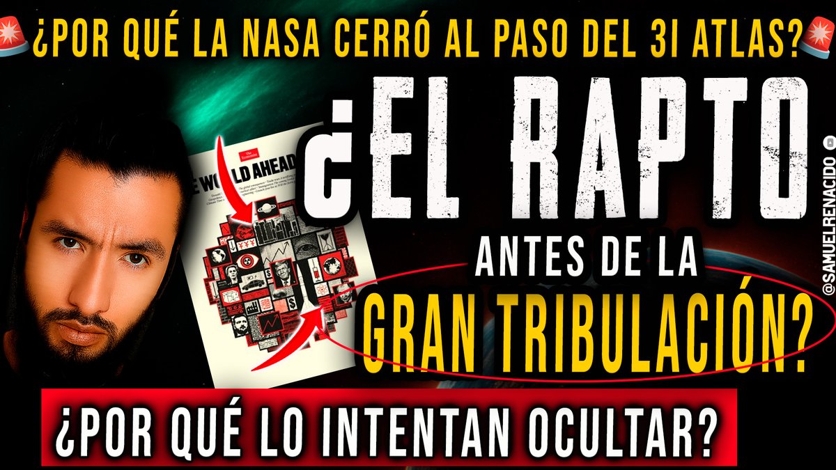 🚨 ¡YA EN VIVO!
Descubre por qué muchos creen que el RAPTO ya comenzó.
Del 3I ATLAS a los silencios de la NASA, pasando por Daniel, Mateo 24 y Apocalipsis.
¿Cumplimiento del tiempo final o simulación para distraernos? ⚡
🔴 Conéctate ahora 👉 youtube.com/live/ACUZDQKmu…