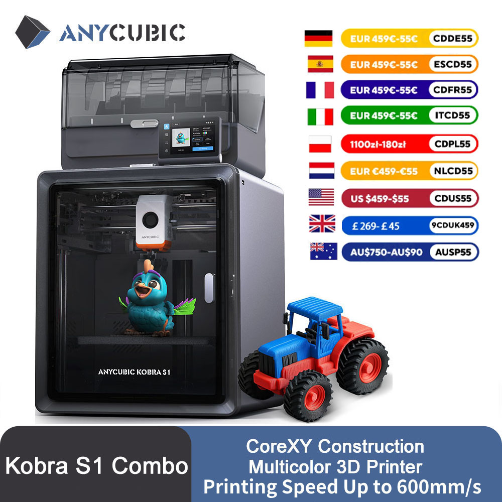 cleanse29's tweet image. Anycubic Kobra S1 Combo AE Version Multi-Color 3D Printer 
Visit here : s.click.aliexpress.com/e/_opAmvT3

#anycubickobra #anycubickobras1combo #anycubic3dprinter #anycubicprinter #kobra3dprinter #best3dprinter