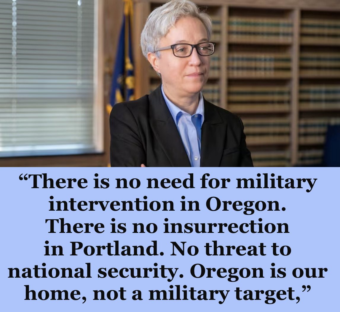 Do you stand with Oregon Gov. Tina Kotek against Trump?

Raise your hand if you do ✋