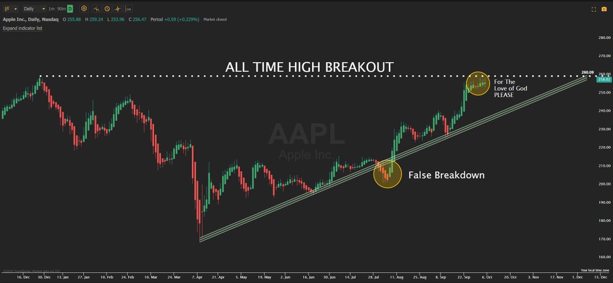 JPATrades's tweet image. $AAPL teasing us harder than a Sydney Sweeney commercial