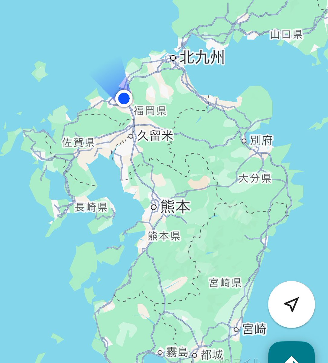 ryu_hyper's tweet image. 北海道からの九州！