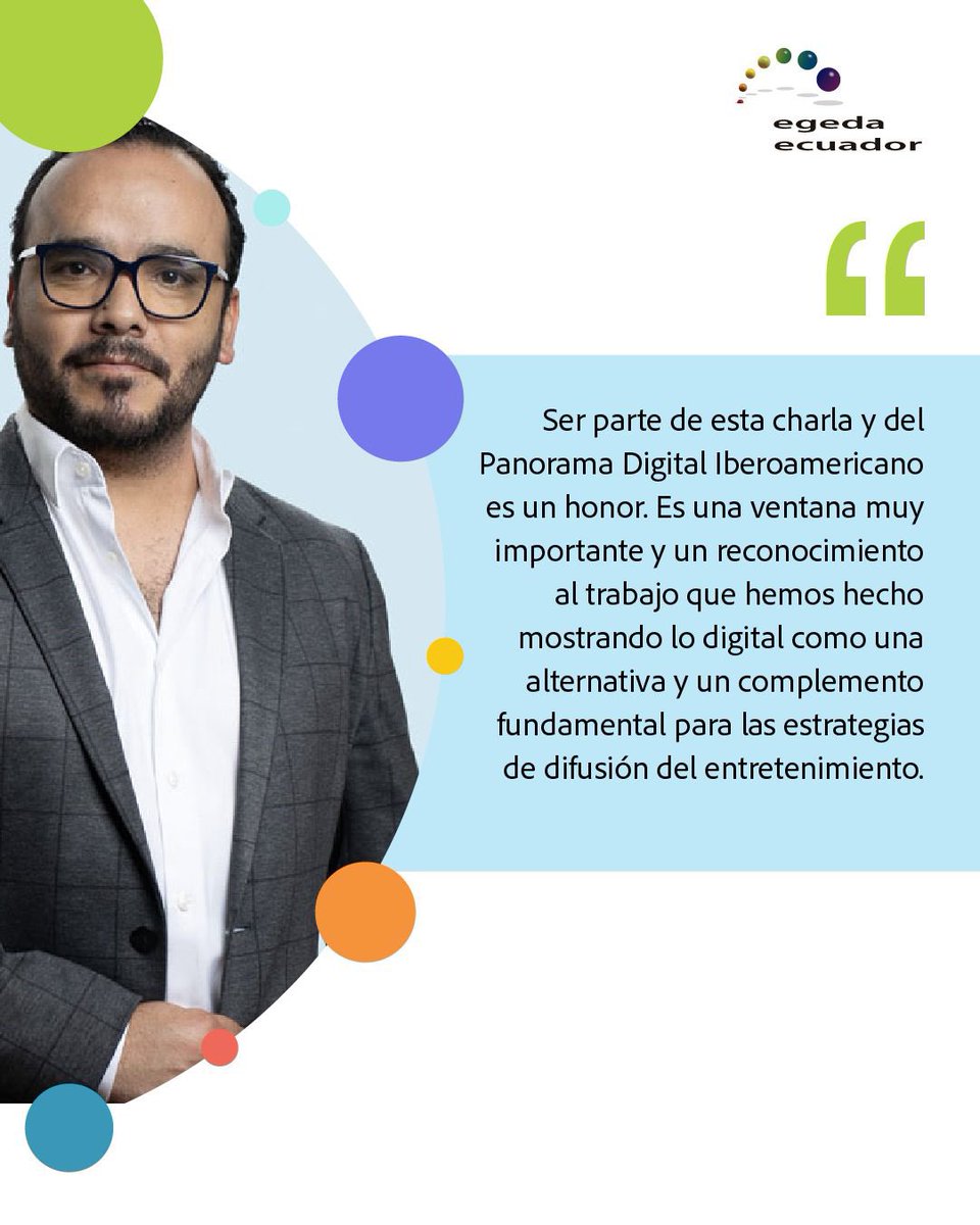 Egeda Ecuador tweet media