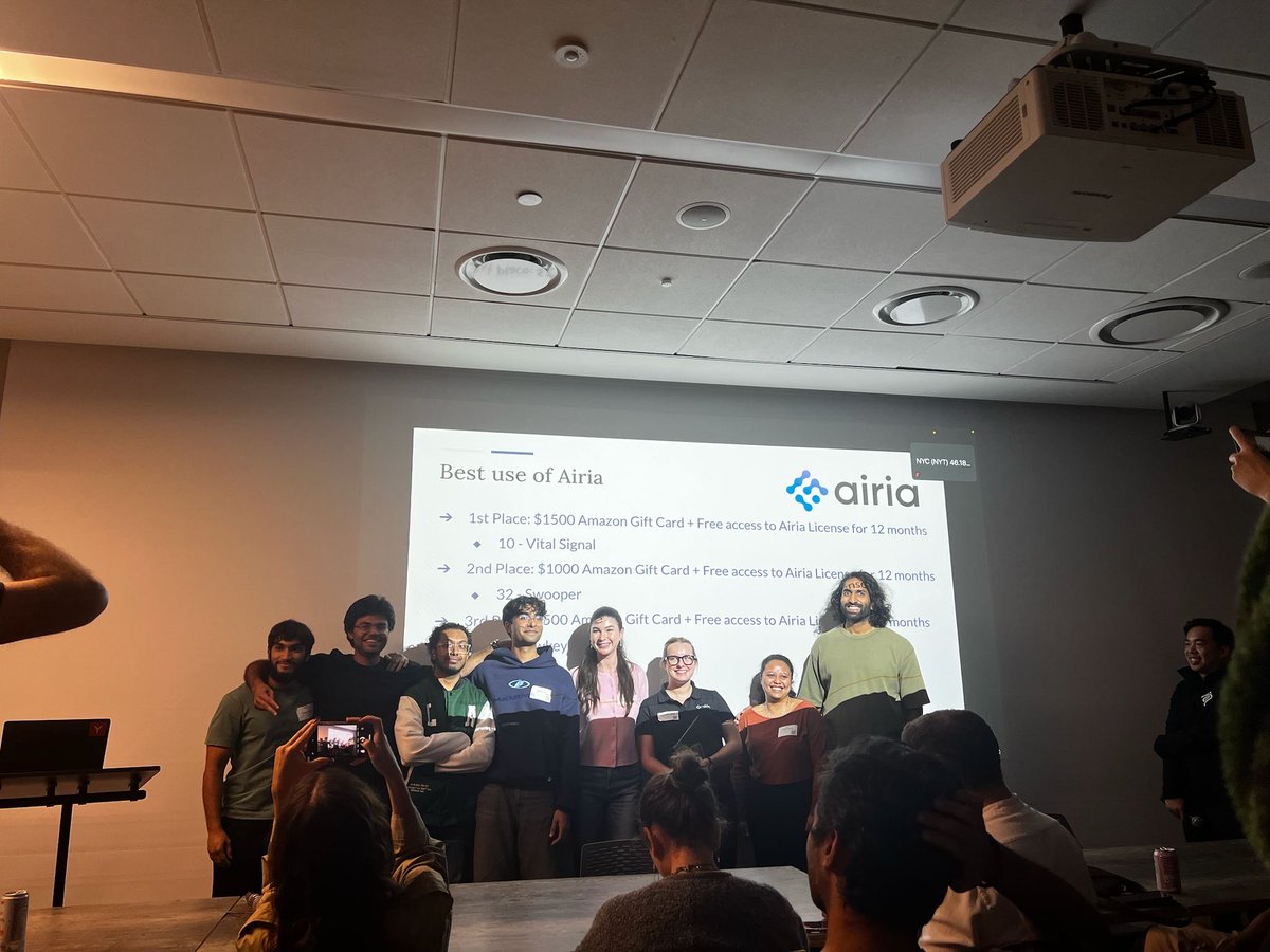 saaimk1's tweet photo. had a great time at the @datadoghq nyc hackathon!

got 3rd place in both the @Airia_AI and @StructifyAI tracks ✌️ https://t.co/oEPnFZof56
