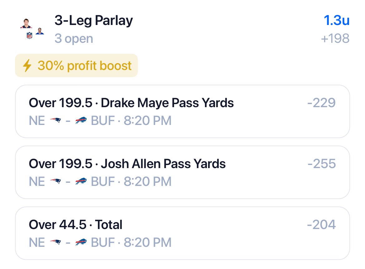 BettyBoyz's tweet photo. SNF Pats vs. Bills

Drake vs. Josh shootout incoming! https://t.co/yf3GBlDp6F