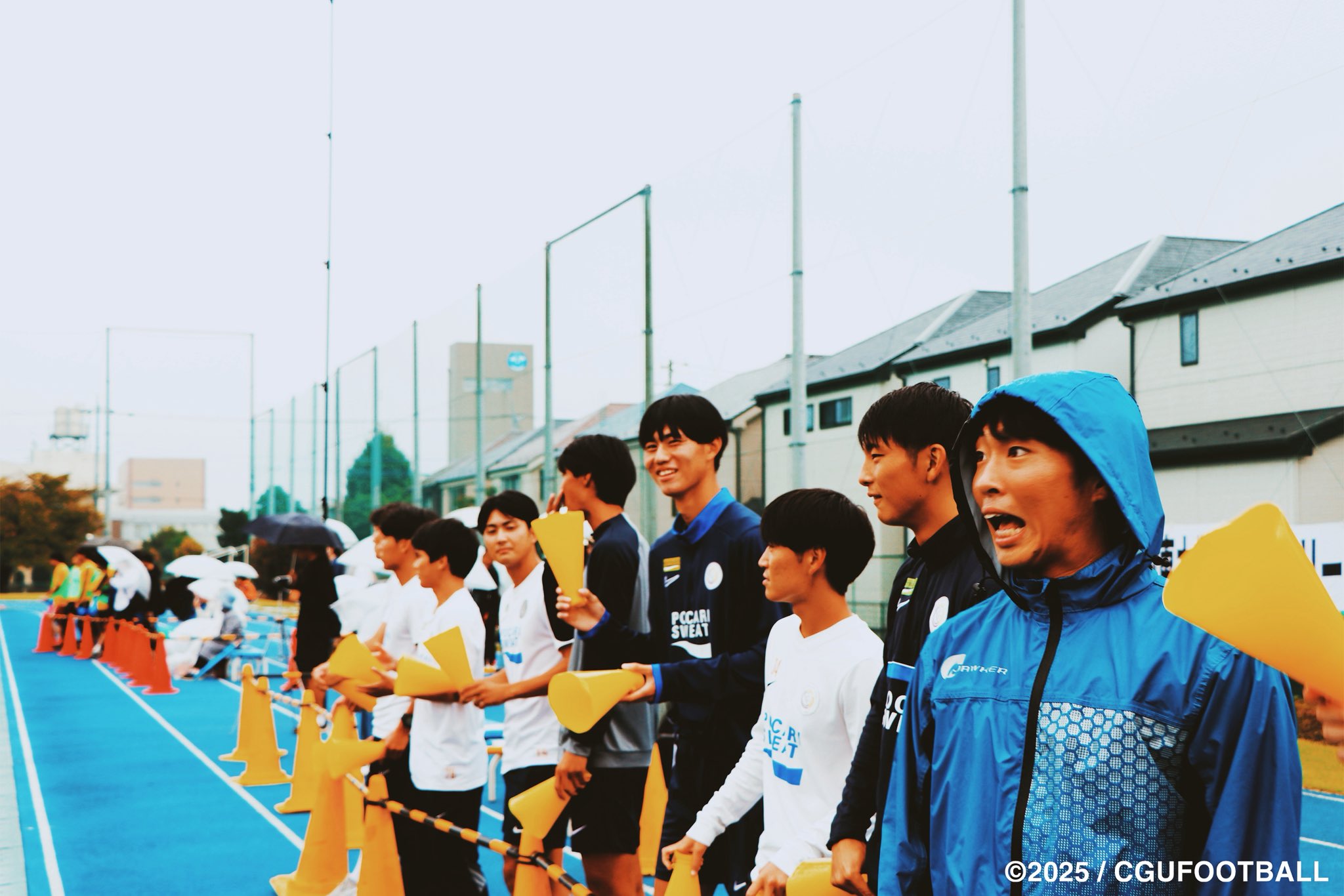 中央学院サッカー部 移動着 中央学院高校サッカー部 練習着 セットアップ