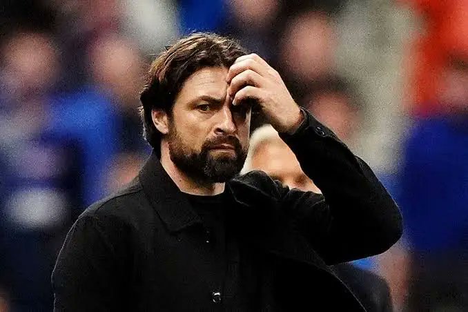 centralescoces's tweet photo. 🚨 Oficial: Russel Martin não é mais treinador do Rangers.

A diretoria anunciou a demissão após sequência de resultados abaixo do esperado. O clube inicia agora a busca por um novo comandante.

#Rangers https://t.co/QrSWQ6TgZu