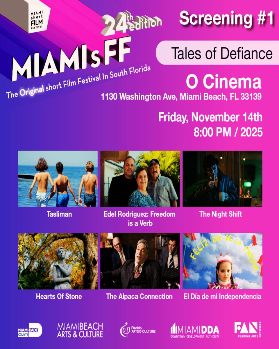 MIAMIsFF (@miamisff) on Twitter photo ๐ถ๐๐๐๐๐๐ ๐ต๐๐๐๐ ~ ๐น๐๐
๐ช๐๐๐๐๐ & ๐พ๐๐๐๐๐๐ ๐ช๐๐๐๐๐๐๐ ๐น๐๐๐๐๐๐๐๐ with ๐๐ฟ๐ถ๐ป๐ธ๐ & ๐ฃ๐ฎ๐๐๐ฒ๐ฑ ๐๐ผ๐ฟ๐ ๐'๐ผ๐ฒ๐๐๐ฟ๐ฒ๐ from PM - PM
Friday, November 14th, PM at ๐๐๐ข๐ง๐๐ฆ๐ ๐๐จ๐ฎ๐ญ๐ก ๐๐๐๐๐ก, @ocinema 1130 Washington Ave, Miami ๐ถ๐๐๐๐๐๐ ๐ต๐๐๐๐ ~ ๐น๐๐
๐ช๐๐๐๐๐ & ๐พ๐๐๐๐๐๐ ๐ช๐๐๐๐๐๐๐ ๐น๐๐๐๐๐๐๐๐ with ๐๐ฟ๐ถ๐ป๐ธ๐ & ๐ฃ๐ฎ๐๐๐ฒ๐ฑ ๐๐ผ๐ฟ๐ ๐'๐ผ๐ฒ๐๐๐ฟ๐ฒ๐ from PM - PM
Friday, November 14th, PM at ๐๐๐ข๐ง๐๐ฆ๐ ๐๐จ๐ฎ๐ญ๐ก ๐๐๐๐๐ก, @ocinema 1130 Washington Ave, Miami