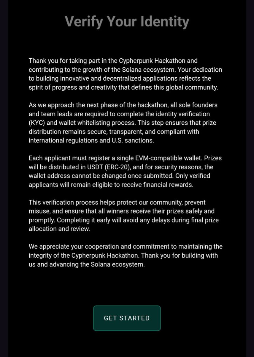 Imagine being so confused you created a wallet drainer posing as Solana <a href="/colosseum/">Colosseum</a>, but asking for an EVM wallet 🤦‍♂️