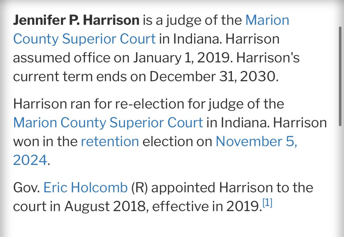 RickFOP86's tweet image. BACKGROUND ON INDY JUDGE who gave Lenient Sentence on Man Convicted on 3 Reckless Homicides, Resisting Police, OWI

Good News Indy: You Voted to Retain her and get her for the Next 10 Yrs‼️

THIS is what happens with the Appointment and Retention Vote Method #ShellGame #WakeUp