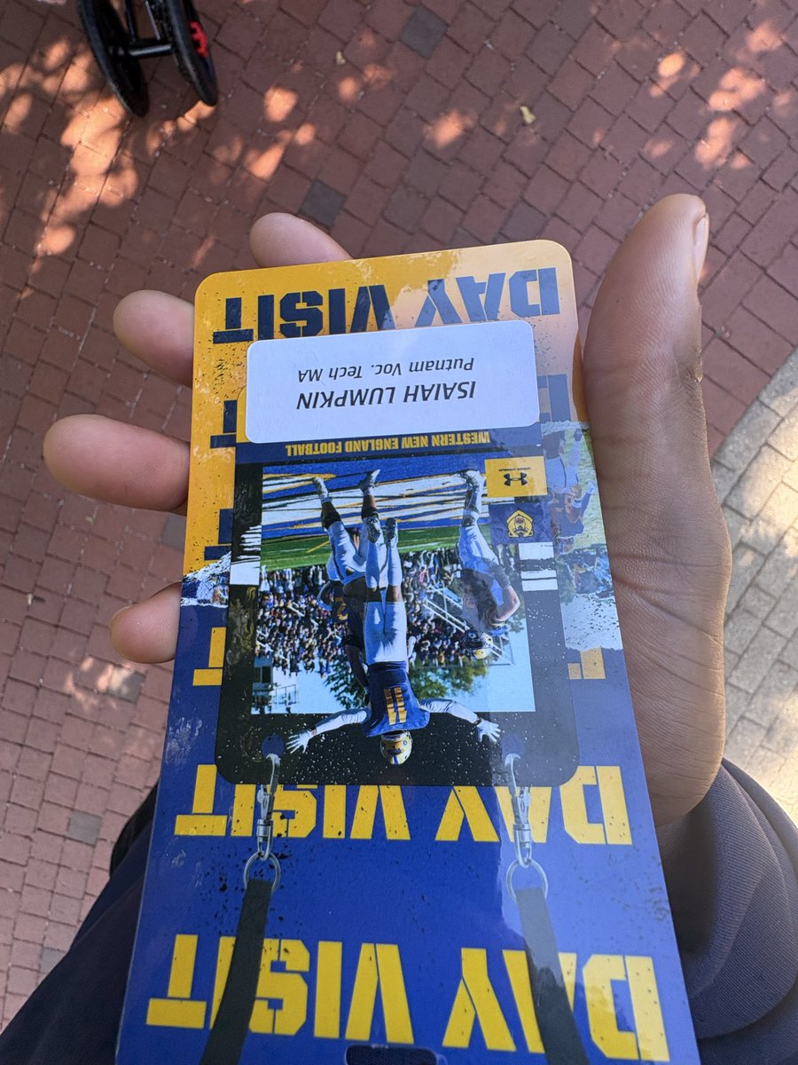 l had a great time at <a href="/WNEFB/">WNE Football</a> on Saturday. Can't wait to get back onto campus!!! <a href="/CoachJCharles/">John Charles</a> <a href="/DCCharles5/">DC Charles Linebacker Coach Whisperer</a> <a href="/NicTardif/">Coach Nic Tardif</a> <a href="/CoachForcucci/">Frank Forcucci</a>