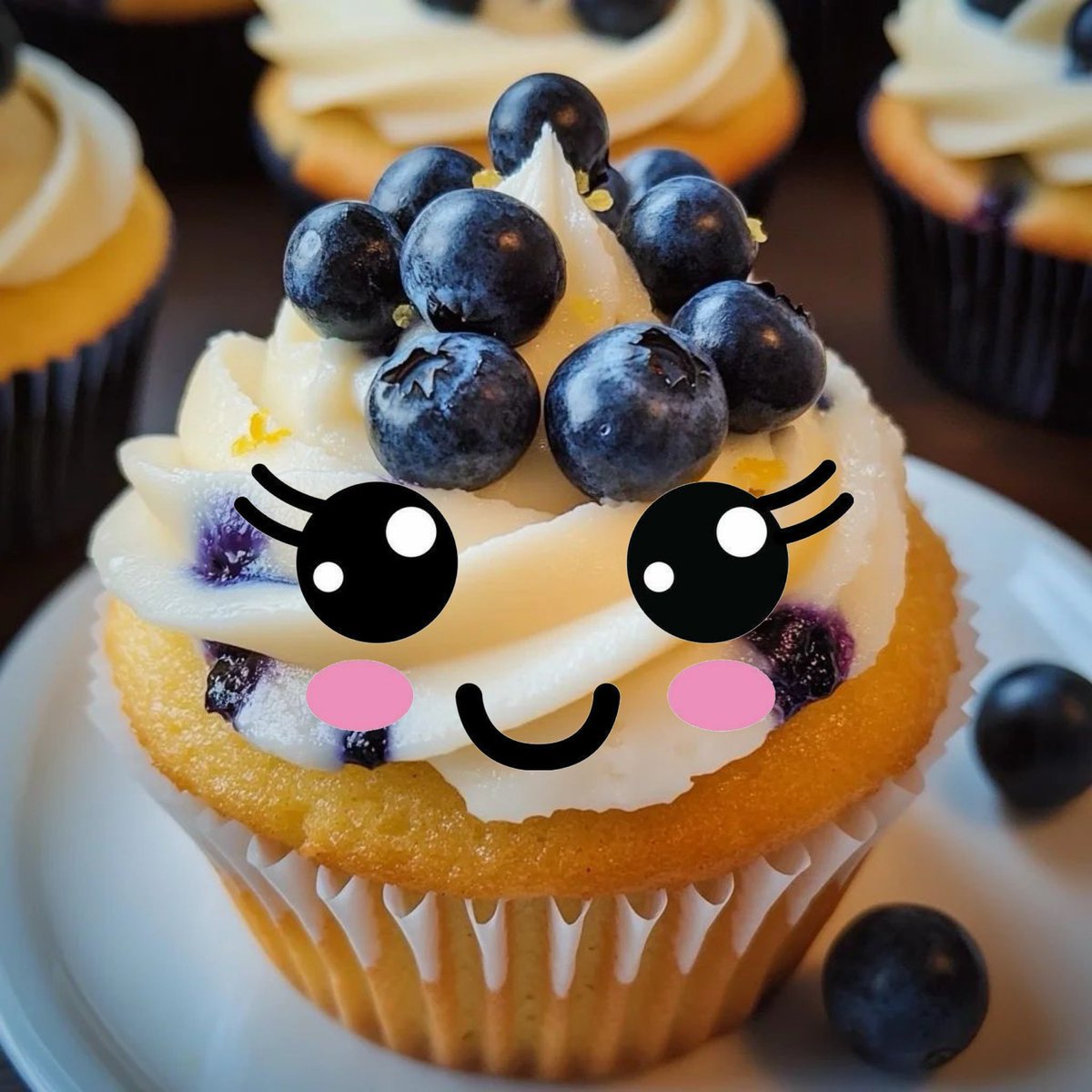 tastesab's tweet image. cupcake in human form