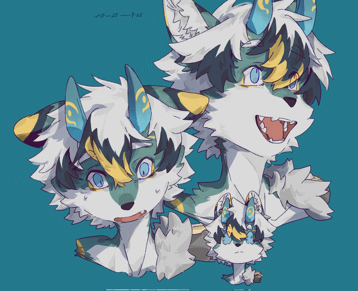 头……画着画着就进步了……