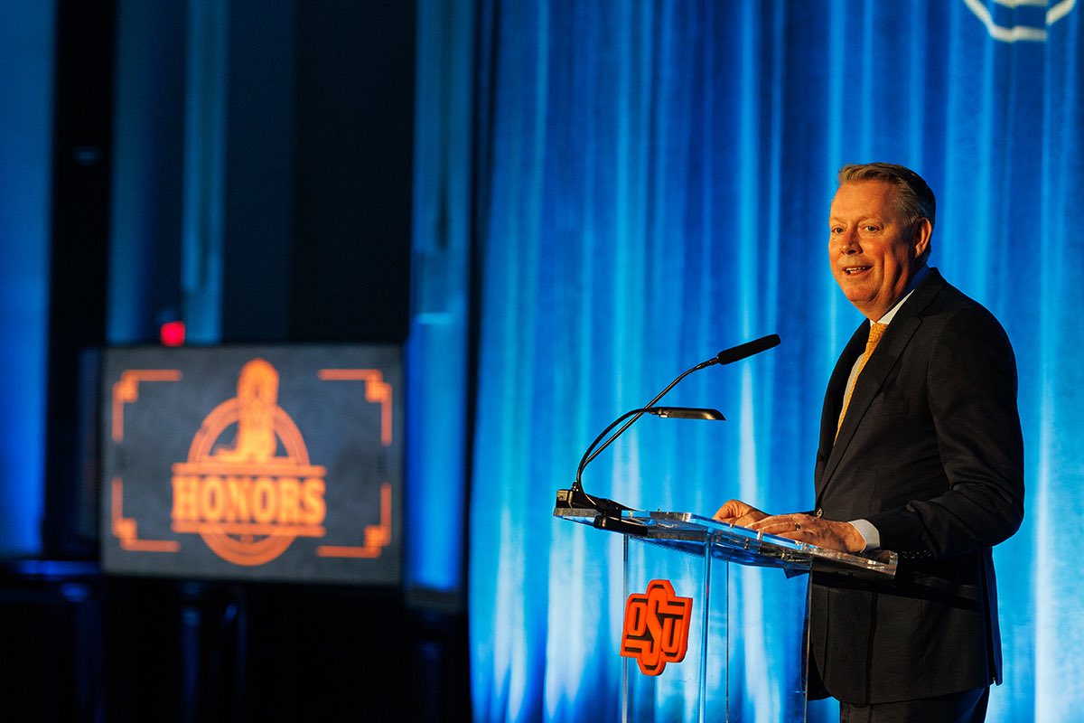 JaysonLusk's tweet photo. What a weekend! OSU Ag Honors on Friday evening and the Cowboy Stampede Rodeo on Saturday. It's always a great day to be a Cowboy. 🤠 https://t.co/v4dvxJB1iM