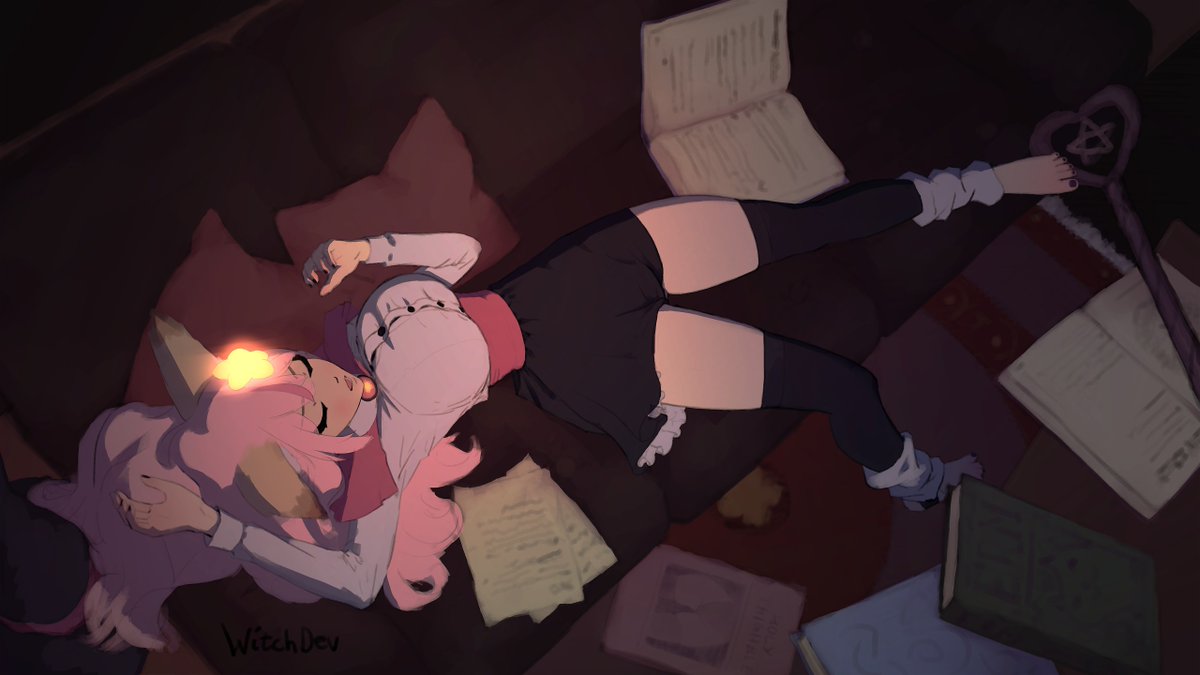 Foxtober Day 2 and 3 - The great eepy wizard 
#annytfart