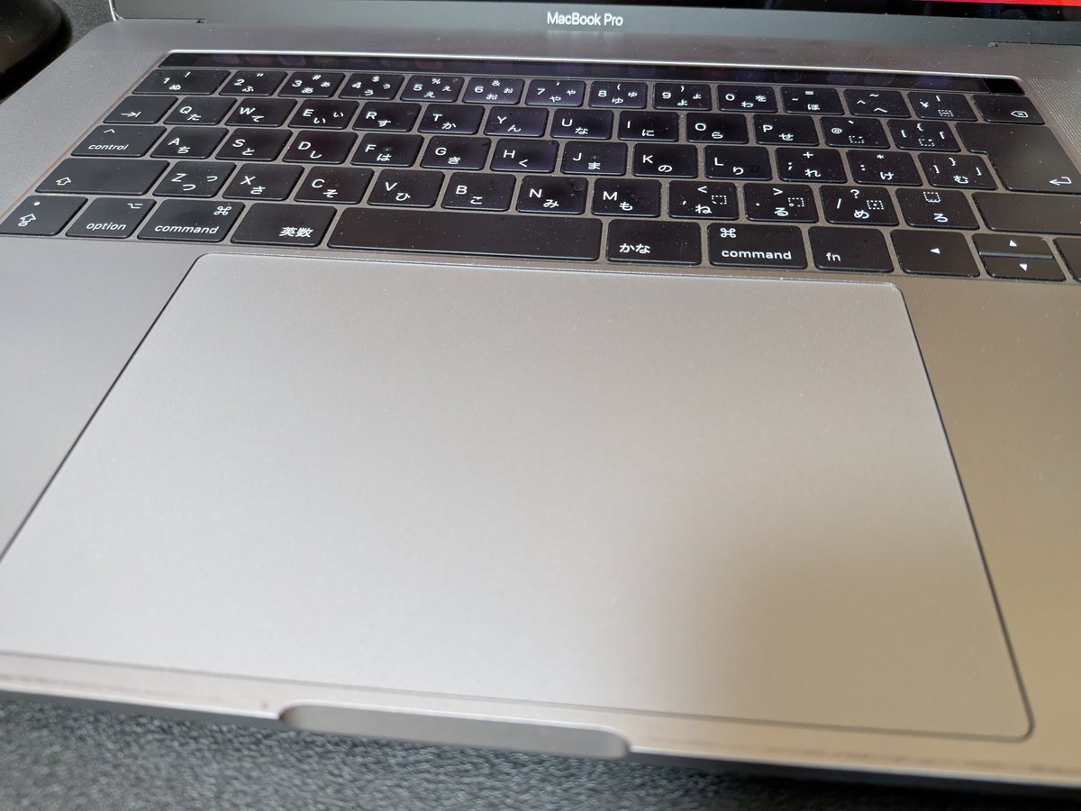ecri_zin's tweet image. いや、デカいな・・・
あと、TouchBAR端末は初めてな気がする🤔(買ってから気がついた)

#MacBookPro2017 15インチ
Core i7 16GB 1TB 24000円
#人生がしんどい時はスマホを買う

2017モデルですが、当時最速のSSDかつ1TBモデルなのでめちゃくちゃ快適…