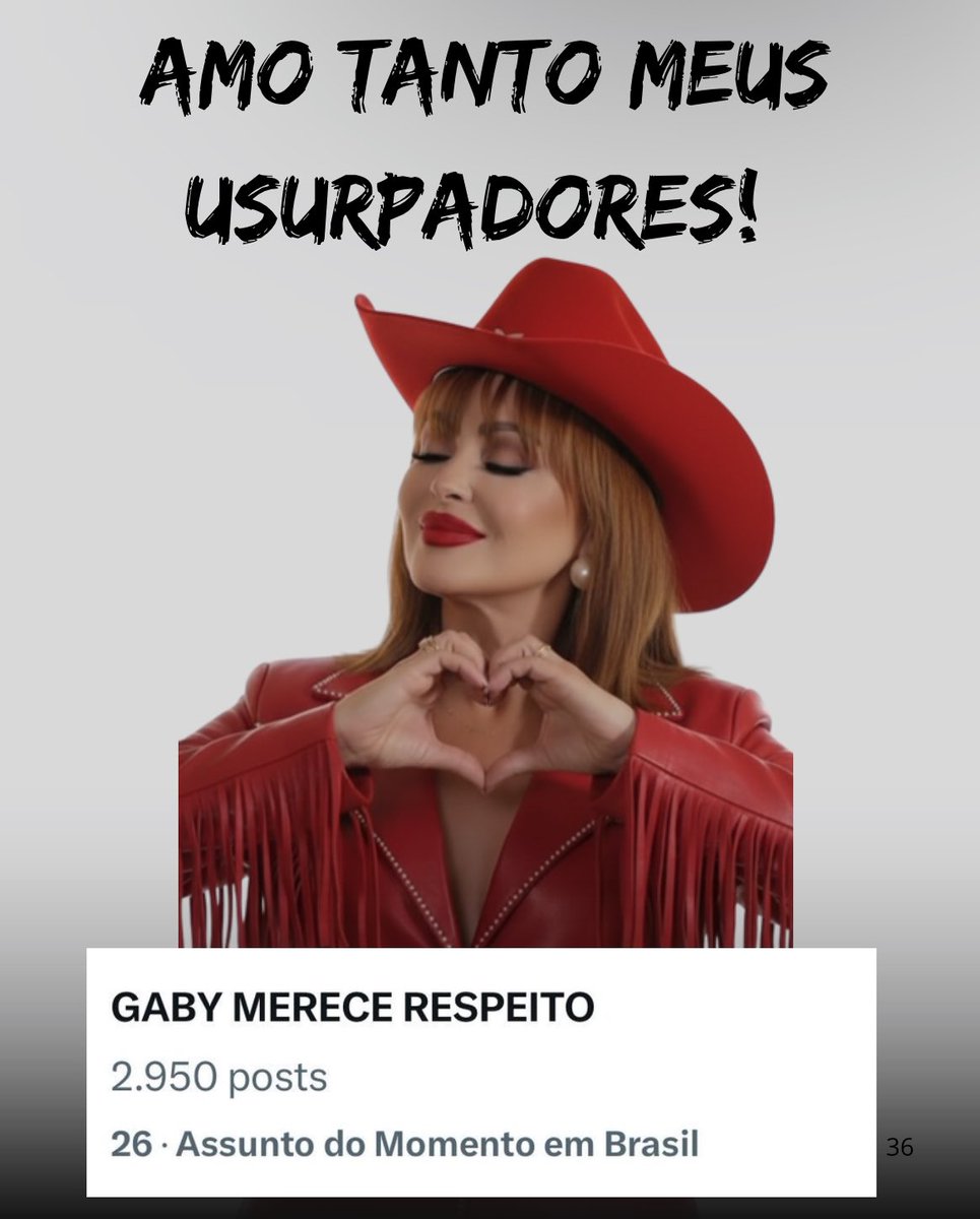 Continuem fazendo barulho!!

GABY MERECE RESPEITO