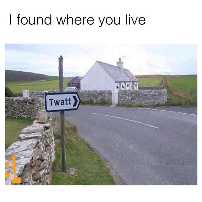 Oh look I found my Ex's new place. 🤣🤣