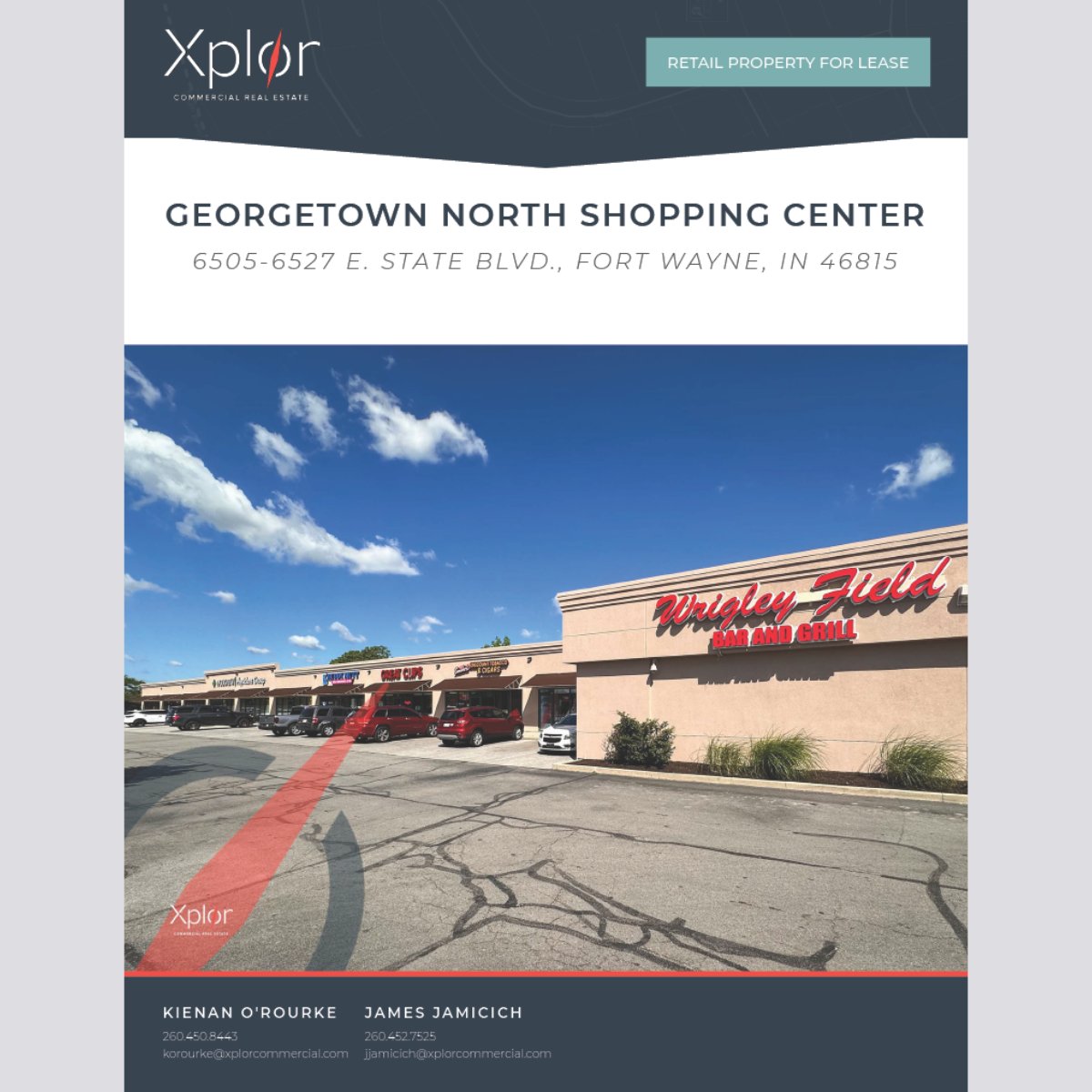 XplorCommercial's tweet photo. Prime retail space for lease at Georgetown North Shopping Center, 6505–6527 E. State Blvd, Fort Wayne! Join Parkview, Dunkin’, &amp; Subway in a high-traffic area with 17,500+ VPD. 2,520 SF available at $11/SF NNN. Contact Xplor Commercial today! #FortWayne #RetailSpace https://t.co/msnqiBkQhv