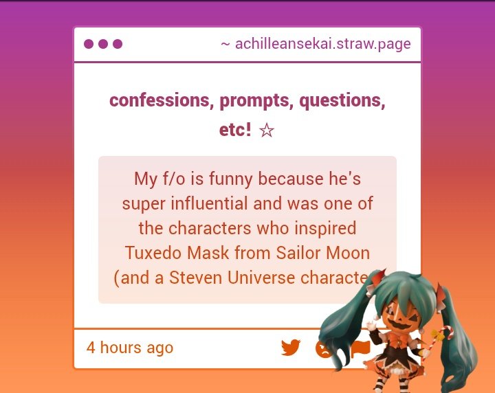 🎭  ·  gimmick

    y'alls  f/os  have  some  insane  info  what