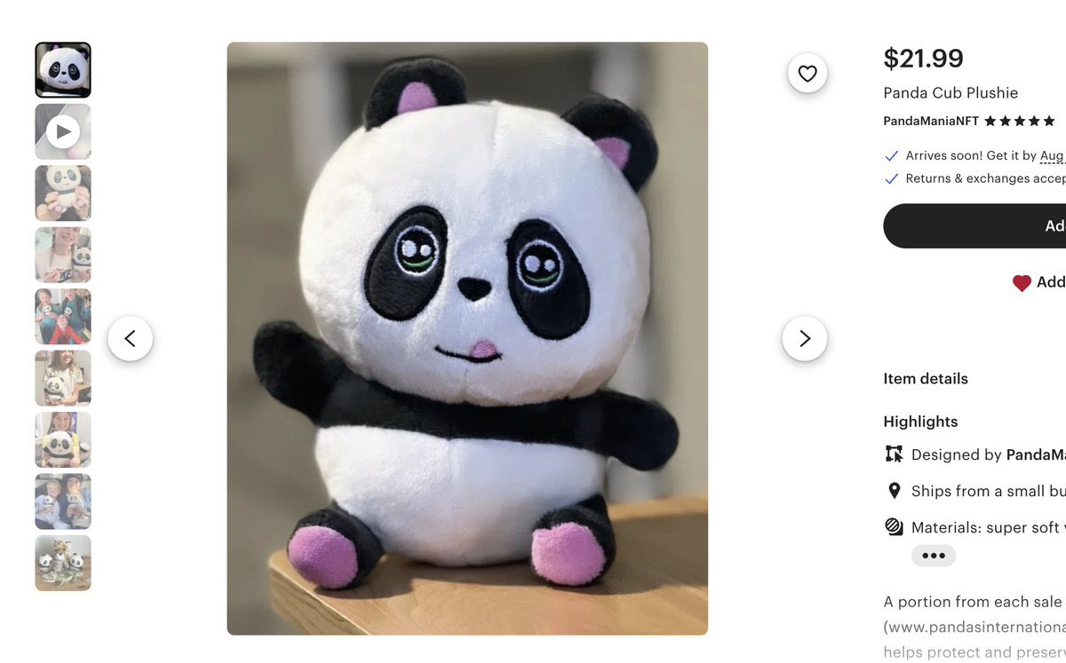 PandaMania (@pandamania_nft) on Twitter photo GIVEAWAY
- LIKE
- REPOST
- Comment mainnet <a href="/ethereum/">Ethereum</a> address for ETH NFT
WINNER gets NFT Red Panda Cub #1019 AND a Panda Cub Plushie
ACCESS to our Discord & Raid to Earn & <a href="/Nifty_Island/">Nifty Island 🏝</a> Avatar/Community
Adorable cute soft squishy plushie happy
$PANDA on ETH, <a href="/solana/">Solana</a> & GIVEAWAY
- LIKE
- REPOST
- Comment mainnet <a href="/ethereum/">Ethereum</a> address for ETH NFT
WINNER gets NFT Red Panda Cub #1019 AND a Panda Cub Plushie
ACCESS to our Discord & Raid to Earn & <a href="/Nifty_Island/">Nifty Island 🏝</a> Avatar/Community
Adorable cute soft squishy plushie happy
$PANDA on ETH, <a href="/solana/">Solana</a> &