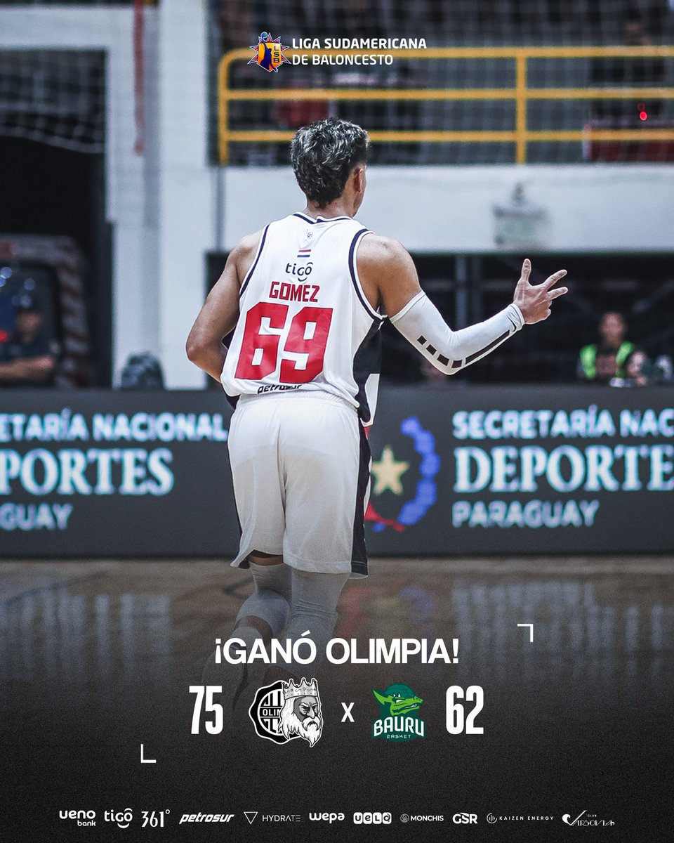 💪🏻 ¡GANÓ #𝗢𝗟𝗜𝗠𝗣𝗜𝗔! 🤍🖤🤍