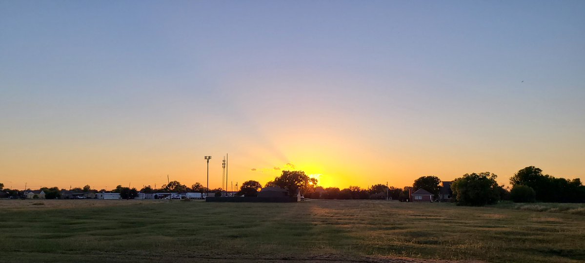 Good night from North Texas!