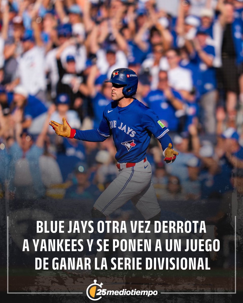 ¡CERCA DE LA ELIMINACIÓN! 😱

El jonrón de Cody Bellinger y el ataque de 5 carreras orquestado por Aaron Judge y Giancarlo Stanton en la séptima entrada no fueron suficientes ya que los New York Yankees cayeron por segundo juego consecutivo ante los Toronto Blue Jays
