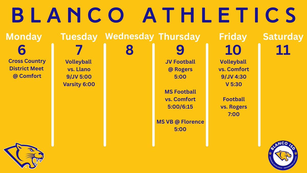Blanco Athletics (@athleticsblanco) on Twitter photo 