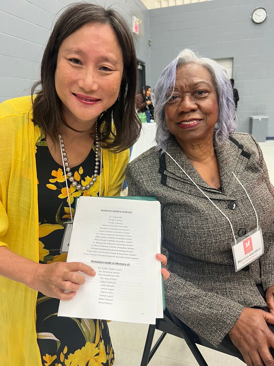 JeanYip3's tweet photo. Recently, I attended the Tamara Gordon Foundation’s 12th Annual Scholarship Reception. The Foundation provides financial awards ranging from $750 to $3,000 to physically disabled students enrolled in degree programs at post-secondary institutions within Ontario.

Always happy to support and speak with founder, Tamara Gordon. The impact of the awards has made such a difference.