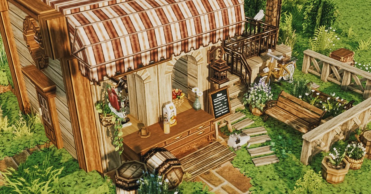 seapeamc's tweet photo. COFFEE SHOP ☕︎
#MiniaTuria #Minecraft https://t.co/8aAGPLZmqg