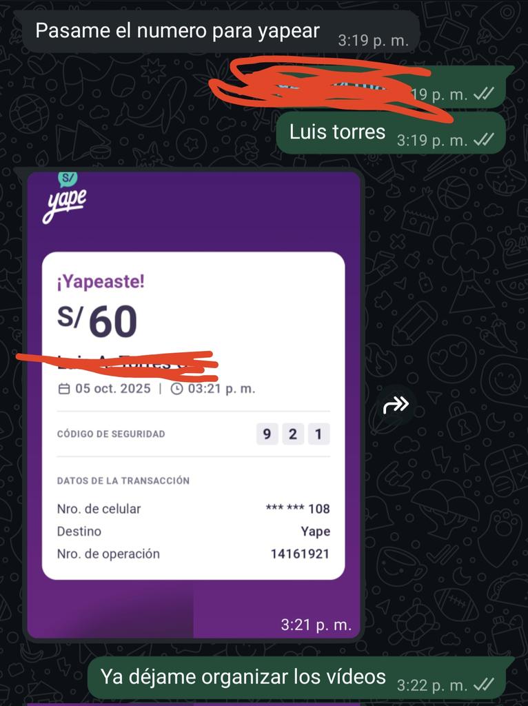 DevoraCast420's tweet photo. Cliente satisfecho

VENTA DE CONTENIDO XXX Y VIDEOLLAMADAS HOT 

#chiclayo #peruanas #cix #travestis #shemalle #lima #Lambayeque #sexy  #scor #weedxxx https://t.co/zeLxqd21UW