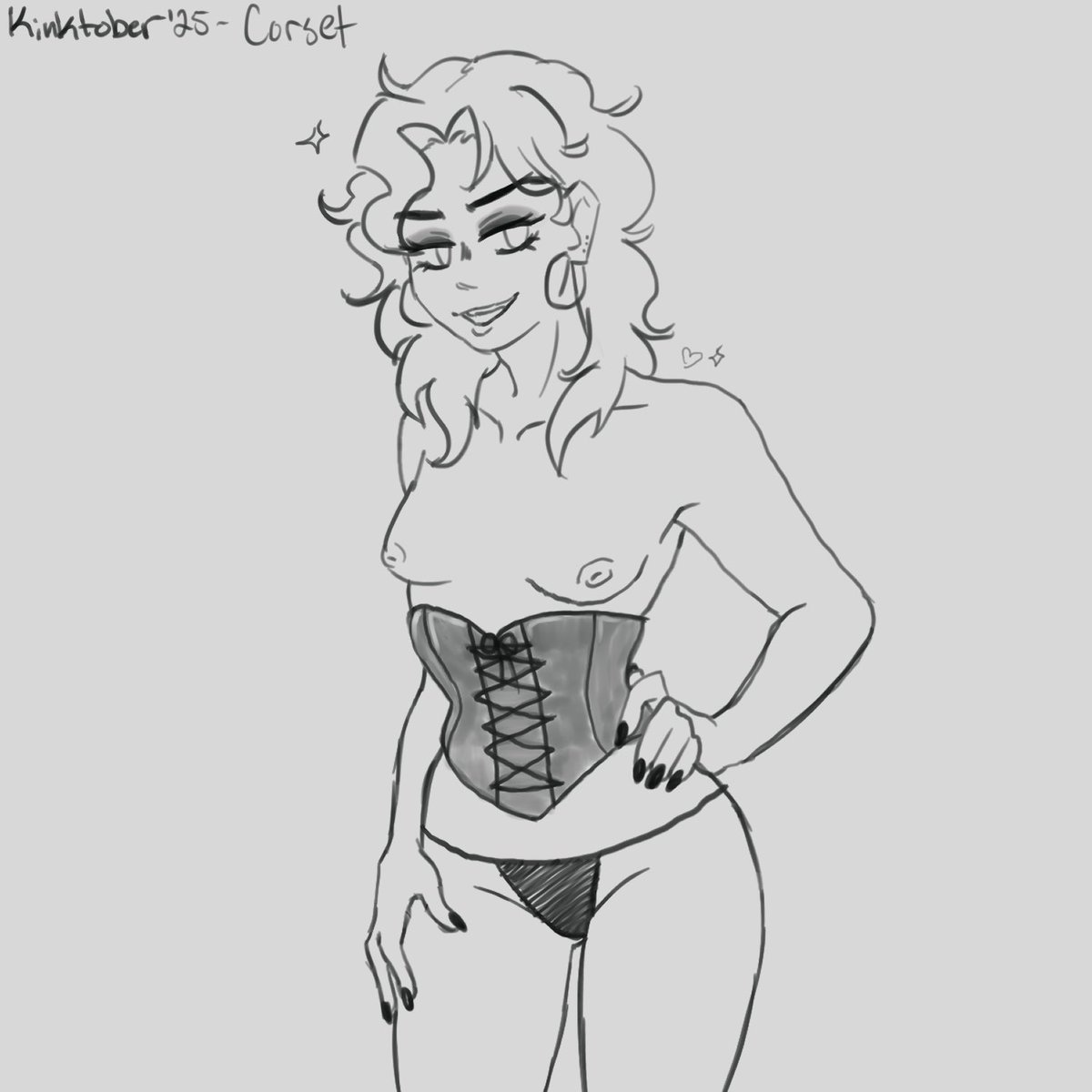 Day 2 #kinktober2025 - Corset
I’ll get caught up eventually
#kinktober