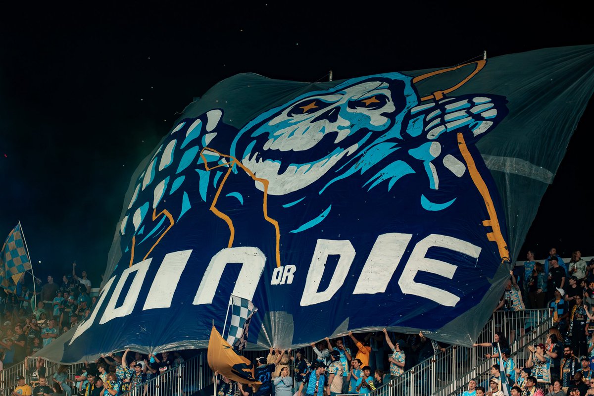 PHLUnionNation's tweet photo. Can’t get over this tifo, great job @SonsofBen! 

#DOOP (📸@ItsWesShepherd) https://t.co/GaQfolJQXr