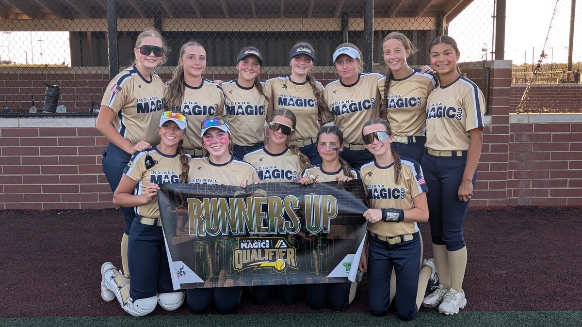 These girls competed all weekend going 7-1 coming up short in the Championship game.  The girls should be proud of themselves as they earned their bid for the 2026 Alliance Nationals🪄⭐ Congratulations girls! <a href="/MagicGoldSB/">IN Magic Gold-Green</a> #goldblooded