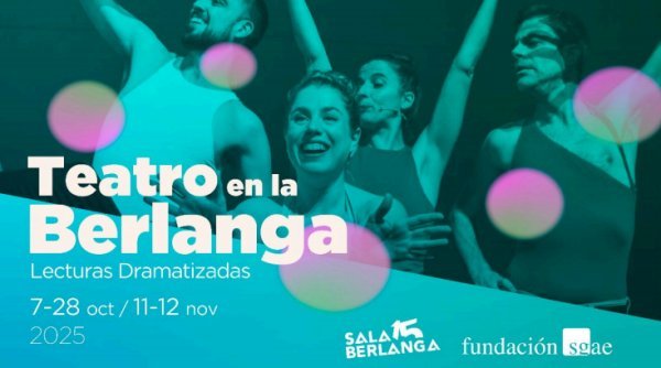 La Fundación SGAE celebra su otoño más escénico con 'Teatro en la Berlanga 2025'. <a href="/LASALABERLANGA/">SALA BERLANGA</a>  guaumiauymas.com/sgaecelebratea…