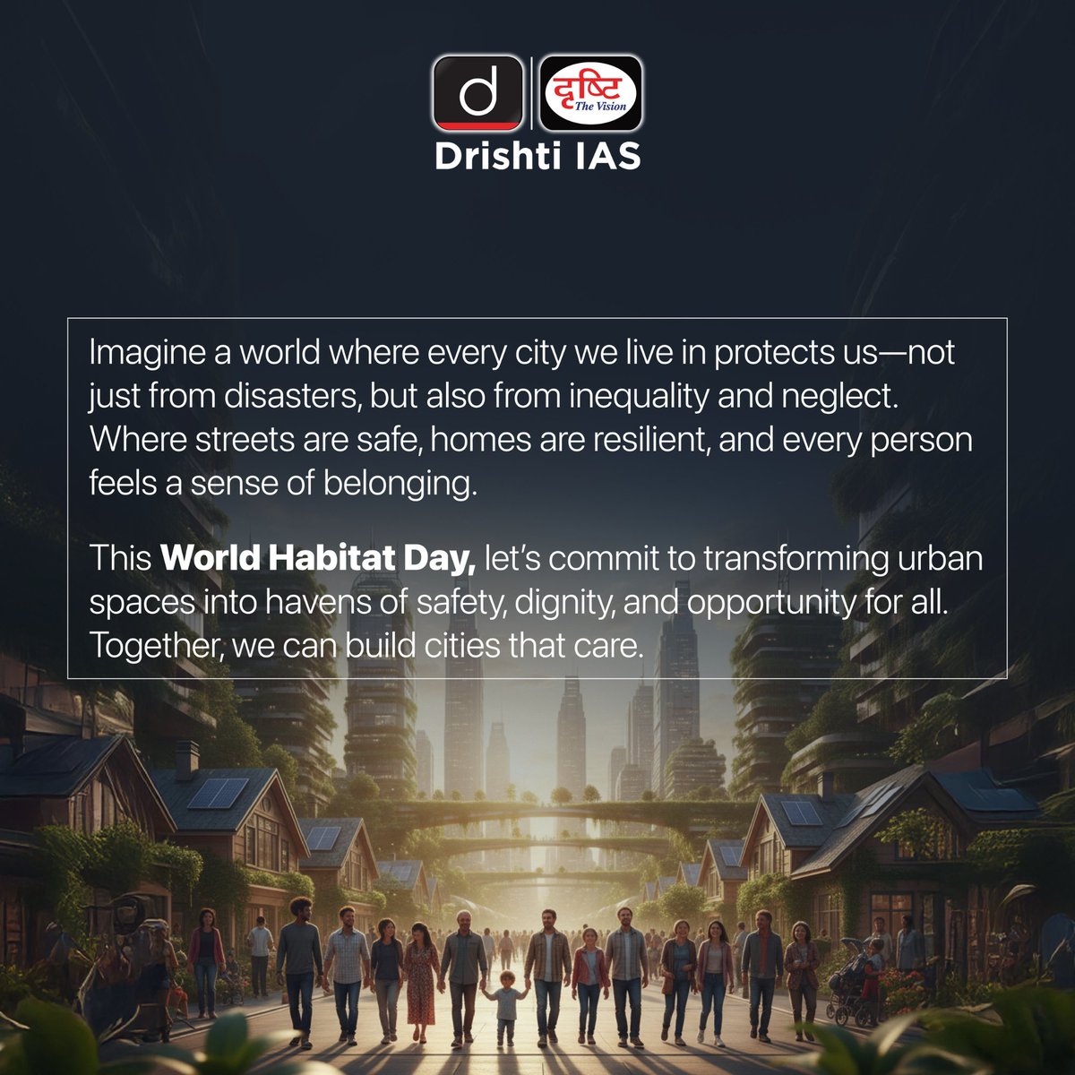 drishtiiaseng's tweet image. Safe, empowered, and inclusive cities - for everyone.

#WorldHabitatDay #Habitat #HomeForAll #UrbanResilience #SustainableCities #InclusiveCities #SafeCities #UrbanDevelopment #GreenCities #DrishtiIAS #DrshtiIASEnglish