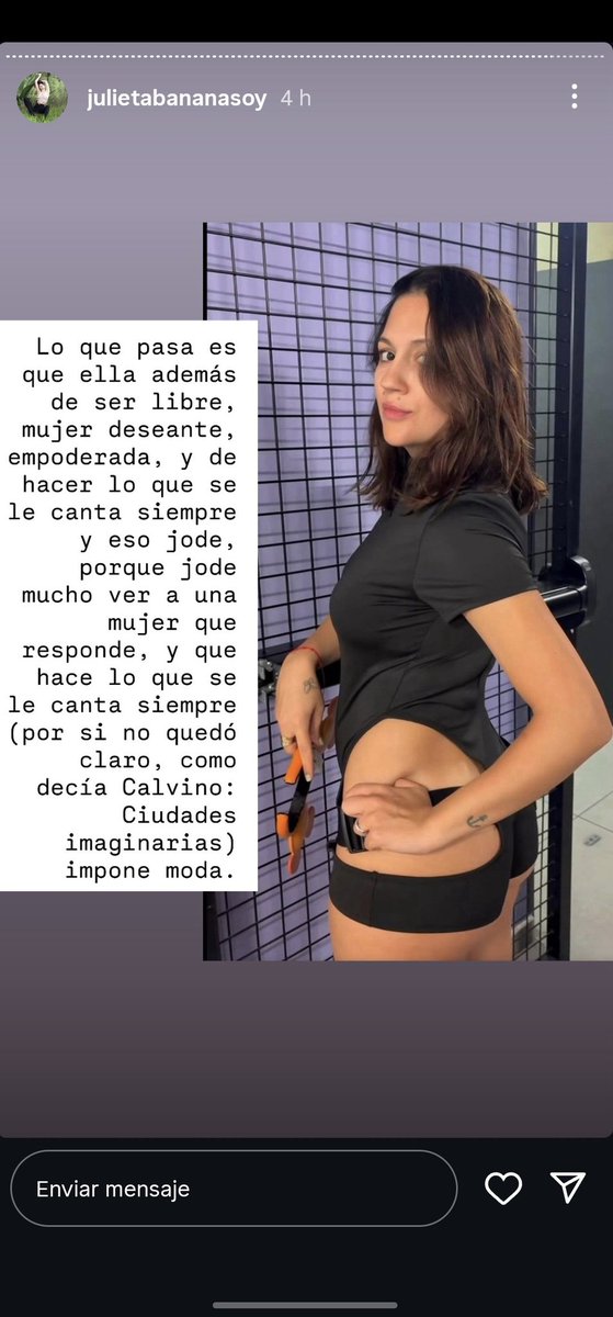 SilvioHombra's tweet photo. julieta banana ranciando https://t.co/yQSZqhlyj2
