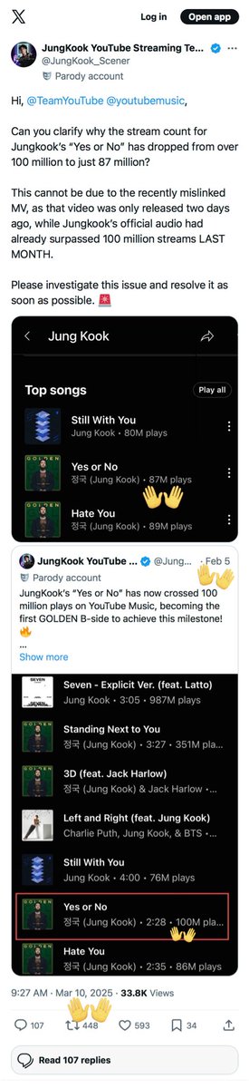 JungKook YouTube Streaming Team tweet media