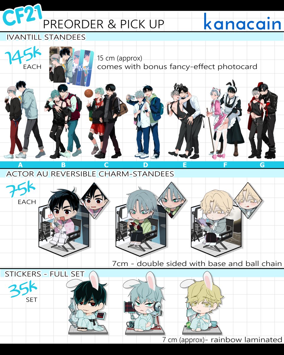 lucidkana's tweet image. [🔁/❤️are appreciated~!]

🎤Some of my Alien Stage fan merch for CF21 pre-orders/ local mail order and pick up!

📅PO close Oct 29th!
📍Booth TBA
🔗Form below↓↓

#comifuro21 #CF21 #cf21catalogue