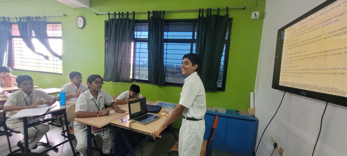 DPSTapi's tweet image. In alignment with the Swachh Bharat Abhiyan and the CBSE guidelines, our school successfully organized a week-long series of activities under the theme “Swachhata Hi Seva – Swachhotsav.” Students and teachers actively participated with great enthusiasm