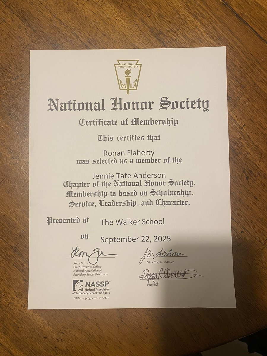 Showing hard work on and off the field. Proud to be selected into National Honor Society.
<a href="/CoachAnderson28/">T.J. Anderson</a> <a href="/Coach_JLammert/">Josh Lammert</a> <a href="/CoachO_GBB/">Daryll Overton</a>