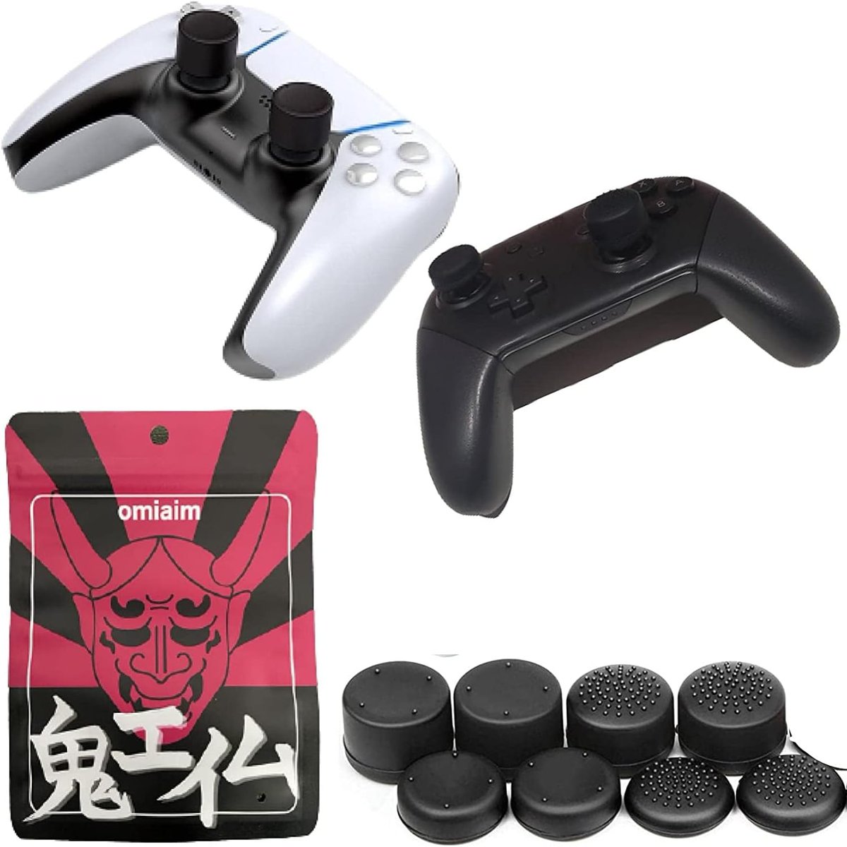 【鬼エイム 製品情報👹】

鬼エイム エイム向上フリーク 4種類×2セット
価格：1,000円

・精密なエイムを生む高さ構造
・指の疲れを軽減
・凹凸2種類のヘッド形状
・取り外し簡単

詳細はこちらから！🙌
x.gd/ntJ5A

#鬼エイム