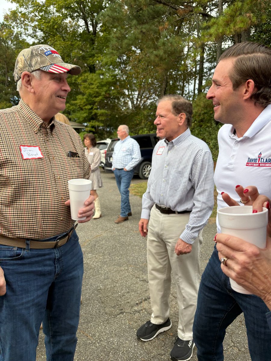DavidClarkGA's tweet image. Great night at the Boots, Bales &amp;amp; BBQ event in Cherokee County last night!