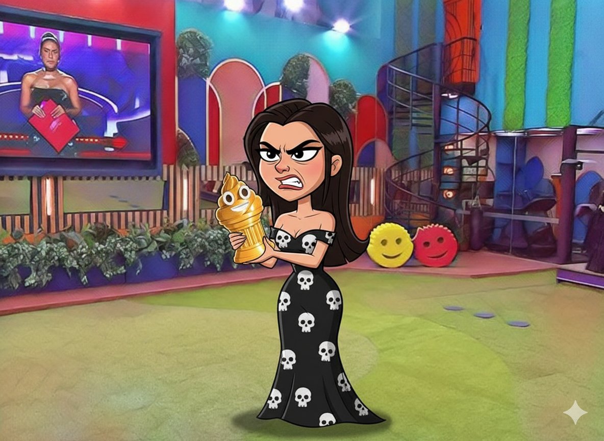 lichoco7's tweet image. Este es el único premio que tienes asegurado por ser la más culera y mierda en la historia de la casa #LCDFLMX3 #LaCasaDeLosFamososMxً3 #Lacasadelosfraudes