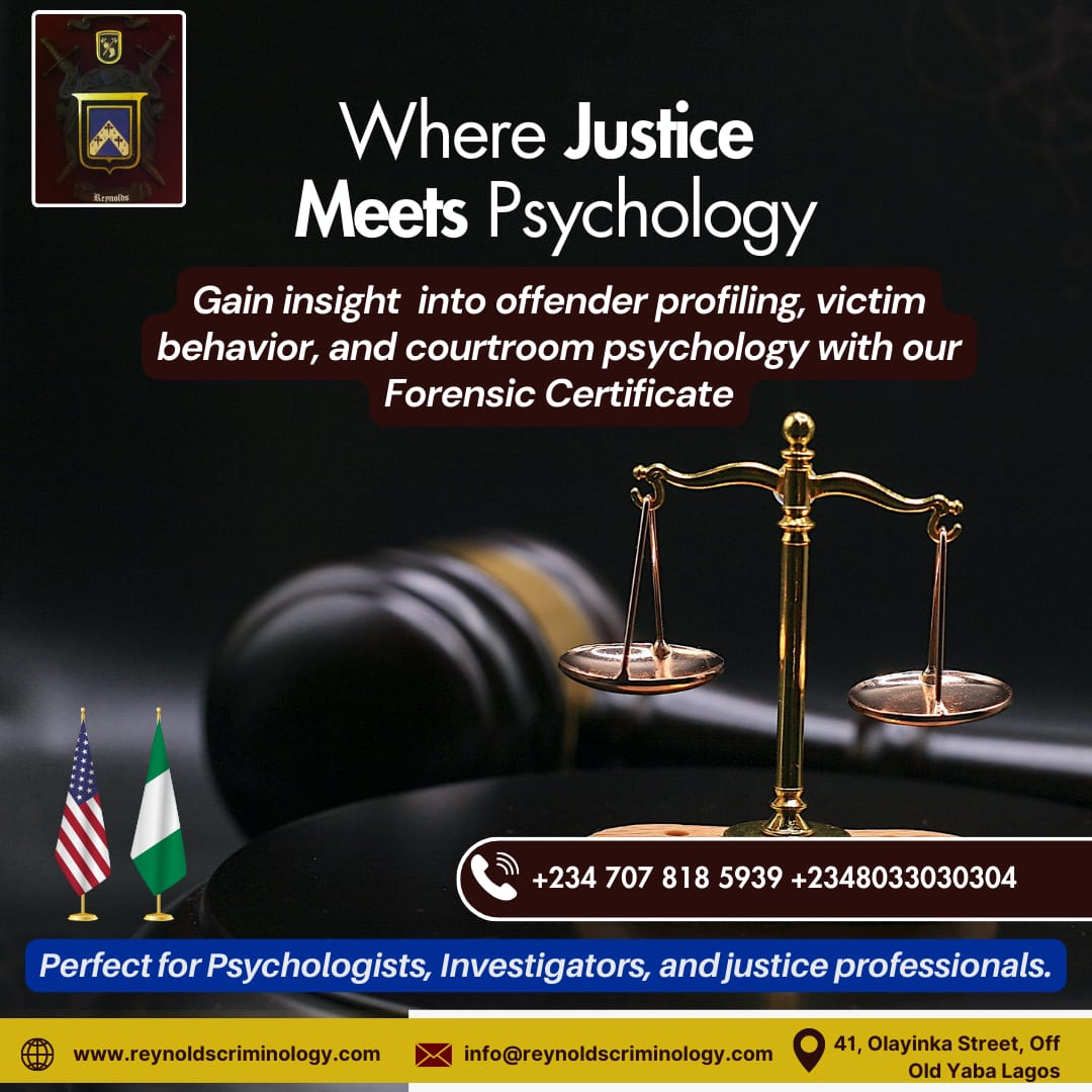 Reynolds Institute of Criminology tweet media