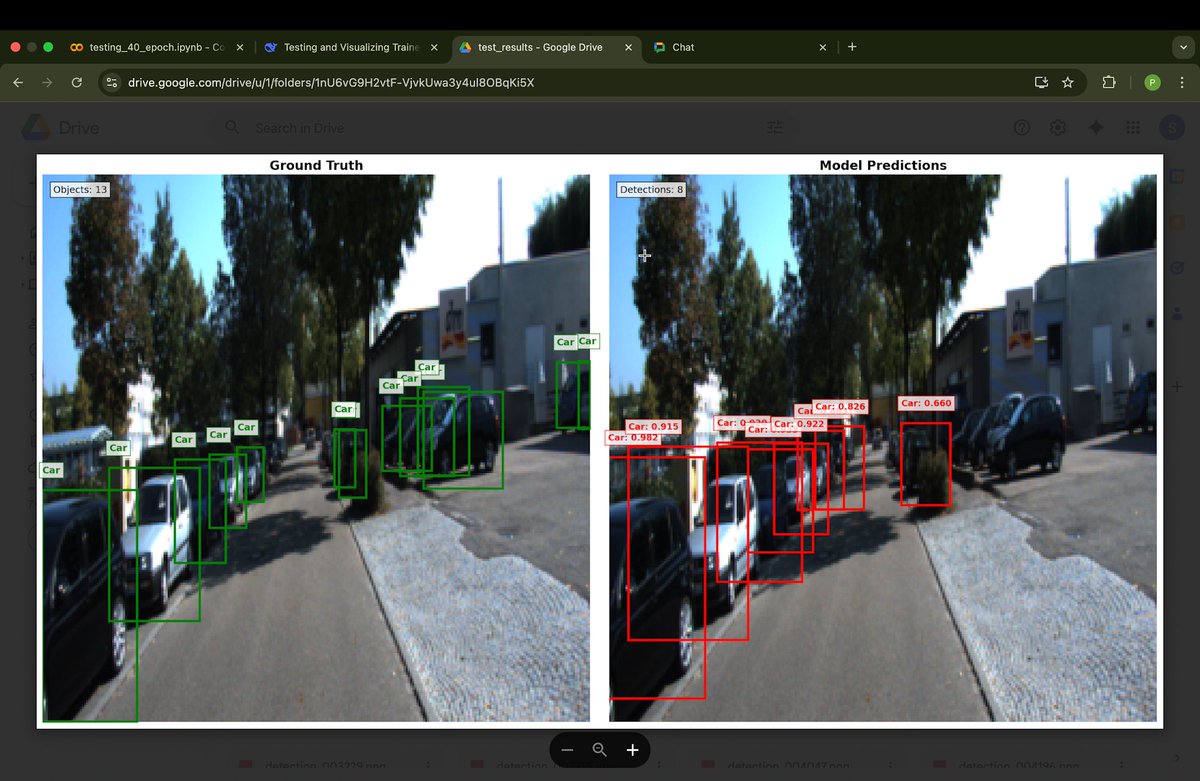 pranayXcodes's tweet image. Object detection using Transformers from scratch no pretrained models 😃lot of improvement from 10 epochs to 40 epochs but colab limits doesn&apos;t allow me to train further!
Any suggestions guys??
#buildinpublic #machinlearning #buildinpublic #letsconnect #Tech