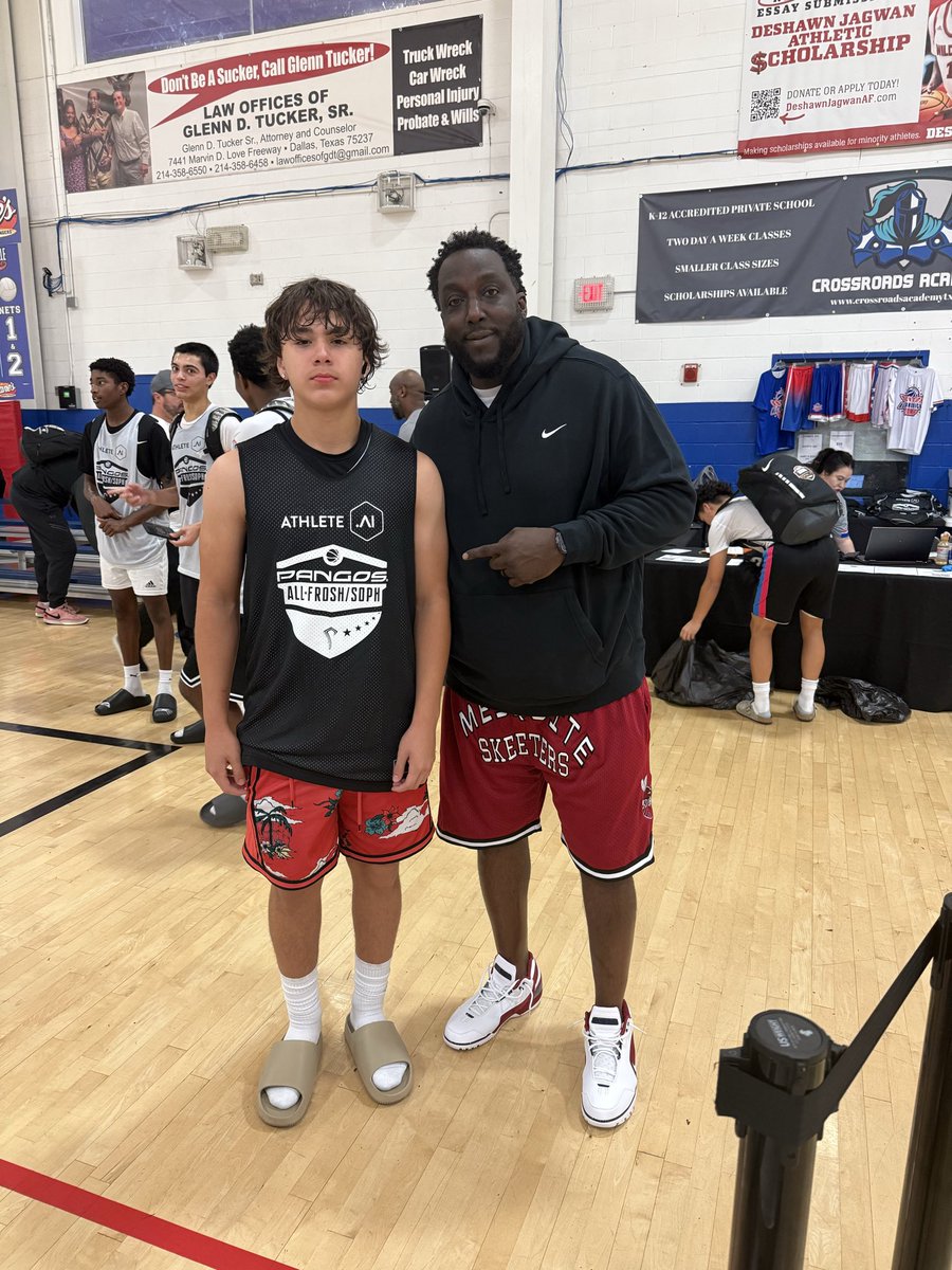 HoopsMesquite's tweet photo. Proud Of These Skeeters Representing Mesquite HS Basketball Program @Pangos All Frosh/Soph Camp! 2030 Xavier Gonzales, 2029 Alex Alexander, DaShon Jones 2028 DJ Daniel, Julian Offord. #hoopsmesquite #USVSUS #skeeternation #maxlevelselite https://t.co/pXMDYdRuPb